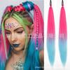 Pelucas de Goma Elástica para Coleta de Niñas Trenzas de Boxeo Trenzas de Sellos de Colores Trenzas de Coleta Trenzas de Cabello