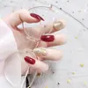 Parche para Uñas Portátil Corto Estampado Parche para Uñas Manicura Uña Portátil Terminada Venta al por Mayor Uña Portátil Casual Personalización