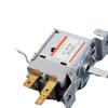 Interruptor de termostato de refrigerador congelador eléctrico universal, control de temperatura mecánico universal para congelador, termostato de dos o tres pies WDFWPF