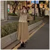 Chaleco de Ganchillo Calado de Encaje para Verano y Otoño, Cárdigan de Punto de Lana sin Mangas para Mujer, Chaleco Externo Estilo Chanel, Blusa