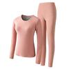 Procesamiento Ropa Interior Térmica de Otoño e Invierno de Seda Cachemira Personalizada con Sensación Cálida para Mujer, Ropa y Pantalones de Otoño para Mujer con Forro Polar