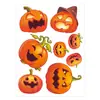 Pegatinas Decorativas de Halloween Pegatinas para Puertas de Vidrio Pegatinas para Ventanas Pegatinas de Pared para Niños y Guarderías Autoadhesivas Diseño Pegatinas de Calabaza para Disfrazarse