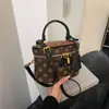 Dropshipping Internacional Outono 2025 Nova Bolsa Feminina Estampada Simples Moda Bolsa de Ombro Bolsa Transversal Leve Luxo Popular Bolsa Estilo Tendência