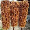 Plumero con Plumas Reales Engrosadas Hecho a Mano para Uso Doméstico y de Coche para Eliminación de Polvo de Bodas y Año Nuevo y Tareas del Hogar Plumero Zen Antiguo