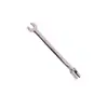 Escudo de acero (SHEFFIELD)S017213 llave de vaso abierta completamente pulida 13 mm