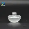 Botellas esmeriladas de 6 ml con forma de gota de agua y tapas de gota de agua, ideales para botellas de perfume vacías, botellas de aceites esenciales y difusores. Disponible en colores degradados en spray y personalizable