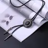 Polo Cuello Europeo y Americano Corbata BOLO para Hombre Corbata de Joya Flor de Cristal Collar Vintage Nuevos Accesorios