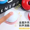 Campana de metal para responder, juguete para juegos de mesa, campana de servicio de pulsación manual, campana de palmada manual para entrenamiento y llamada de mascotas