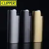Autêntico Isqueiro CLIPPER Clifford Roda Fogo Aberto Presente Promocional Publicitário Gravação de logo