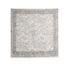 Pañuelo de Seda de Hangzhou Estilo Nuevo Pañuelo Cuadrado de Seda de Morera para Mujer, Elegante y Versátil para el Trabajo, Pañuelo con Patrón Bloque de Color, Corbata de Cuello, Gama Alta