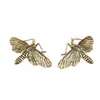 Colección de Adornos Artificiales de Insecto Polilla de Latón Decoración Creativa Adornos de Polilla de Latón para Estudio