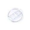 Tapa para Taza de Coche Transfronteriza de 20 oz, Sellada y a Prueba de Fugas, Tapa Transparente con Popote, Tapa de Empuje Desmontable, Accesorios para Vaso de Hielo de Gran Capacidad