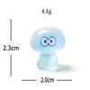 Micro-paisagem criativa tema oceano polvo figuras fofas decorações DIY acessórios de saco surpresa mini enfeites de mesa