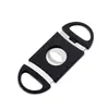 Tijeras para cigarros simples portátiles para el hogar de acero inoxidable cortador de cigarros de plástico fábrica de tijeras para cigarros al por mayor