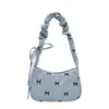 Bolso de Axila de Alta Calidad para Mujer con Lazo, Nuevo Bolso Cuadrado Pequeño de Moda Coreana Primavera 2026, Bolso de Hombro Simple Casual