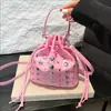 Bolso Cubo Transfronterizo Bolso Casual 2026 Nuevo de Moda Texturizado Verano Bolso de Hombro Cruzado Bolso de Mano Versátil para Mujer
