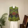 Chaleco modificado estilo chino Zhilie con cuello mao y bordado pesado, nuevo modelo principios de otoño 2026, chaleco cómodo de estilo nacional para mujer