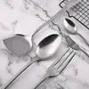 Utensilios de Cocina de Aleación de Aluminio, Espátula para Saltear, Cuchara para Arroz, Tenedor para Carne, Paleta de Cocina, Cuchara de Mesa, Tenedor de Mesa, Cuchara Doméstica, Suministro Directo de Fábrica