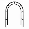 Arte de Hierro Engrosado 25 mm Resistente al Óxido Arco para Plantas Trepadoras Soporte para Flores Enrejado para Uvas Jardín Exterior Soporte para Plantas Trepadoras Rosas