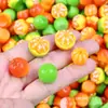Brillante Suerte Paisaje en Miniatura DIY Adornos de Resina Naranja Azúcar Naranja Decoración Divertida para Interiores de Coche Materiales al por Mayor