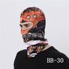 Máscara de ciclismo a prueba de viento para motocicleta, para exteriores, para bicicleta, con estampado, para la cabeza, gorro, forro para casco