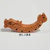 Calabaza tallada en madera de durazno, Accesorios, Colgantes de madera, Artesanías de madera de durazno Feicheng, Joyería DIY, Tejido, Souvenirs de lugares turísticos