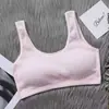 Fabricante Lindo Sutiã Costas de Menina Algodão Puro Período de Desenvolvimento Alunos do Ensino Fundamental e Médio Bralette Esportivo à Prova de Choque Sutiã Top Faixa