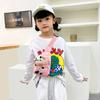 Nueva Bolsa de Pecho Infantil de Vaca Linda Bolsa de Hombro Cruzada de Dibujos Animados Bolsa Infantil de Muñeco de Dibujos Animados