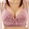 Explosiones de comercio exterior transfronterizo sin aro de acero ajustable talla grande sujetador grasa MM accesorio leche sexy ropa interior para damas al por mayor