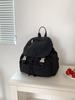 Nova Mochila de Nylon para Mulheres, Fivela de Nicho de Alta Qualidade, Mochila de Dia a Dia com Aba para Escola, Mochila Pequena Casual para Estudantes Universitários