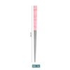 Palillos de acero inoxidable 304 de trigo color paja palillos creativos coreanos antideslizantes a prueba de moho palillos para adultos al por mayor