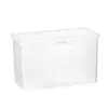 Caja de almacenamiento de cartas de póker de plástico transparente para cartas de juego Ultraman, tarjetas de certificado, tarjetas de práctica, caja organizadora de tarjetas de presentación