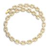 Amazon Europeu e Americano colar de liga dos homens 12mm Geométrico diamante liga colar de moda masculina acessórios de personalidade da marca de moda