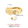 Anillo de Plata 925 para Hombre y Mujer Soporte Vacío diy Hebilla Ping An Cuenta de Ábaco Anillo de Cuentas Soporte Incrustado con Jade Hetian Cera de Abeja Soporte Vacío