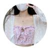 [bala de cuatro lados] puro querer top de tubo para llevar afuera pequeño fresco chica hot floral pequeño camisola verano estudiantes envolver pecho interior