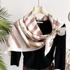Pañuelo Cuadrado Grande de Seda Oblicua Estilo Británico 90 Estampado de Cebra Seda Moda Bufanda Chal Versátil