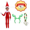 2026 Amazon Mais Vendido Tecido de Natal Estante 24 Dias Antes do Natal Desafio Diferente Boneco Elfo Figura Brincar