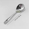Cuchara de Servir de Acero Inoxidable 304 con Textura Martillada, Cuchara Sopera de Cabeza Grande para Uso en Hotel y Hogar, Disponible con Mango Largo o Corto