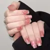 Liquidação EspecialUnhas Usáveis Totalmente Feitas à Mão Novo Estilo Clareamento Suave Olho de Gato High-End Estilo Curto Aluno Tapete