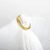 Anel Fosco, Fashion, Luxo Acessível e Anel de Alta Qualidade, Versátil Anel de Ouro Artesanal Antigo, Brilho 3mm Alta Qualidade