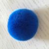 Llavero con colgante de bolso de piel de conejo Rex de 8 cm, estilo coreano, con bola de pelo, en un lote mixto de 18 colores.