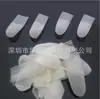 Luva de dedo antiestática fosca para incisão, látex transparente, para contagem de dinheiro, proteção do trabalho, médica, antiderrapante, ultrafina
