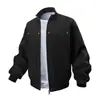 Jaqueta Transfronteiriça 2025 High Street Americana Retrô Jaqueta de Piloto Juventude Primavera e Outono Nova Marca da Moda Roupa de Trabalho