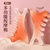 Peine Masajeador Multifuncional Cuatro en Uno Terapia Masajeador Cabeza Dragado Cabeza Zona de Relajación Peine Masajeador para Ojos y Cuero Cabelludo