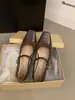 Primeiro Encontro Jifa Francês Salto Grosso Mary Jane Sapatos de Uma Sola Sapatos Femininos Primavera Outono 2026 Novo Estilo Primavera Preto Versátil com Saias