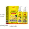 Conjunto de Cuidados com Alecrim e Menta Todo em Inglês Shampoo e Condicionador Rose Collagen Gengibre Suave e Refrescante
