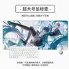Fábrica de Origem Mouse Pad Série Anime Mouse Pad Grande para E-Sports Hatsune Miku Espessado Antiderrapante Pad de Mesa