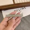 Pasador de Pelo con Lazo Brillante de Diamante Plateado de Lujo Ligero, Pinza Dulce y Fresca para Flequillo Lateral de Niña, Pinza de Pato de Aspecto Elevado