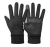 Guantes de Invierno para Ciclismo para Hombre Luo Kou Cálidos de Forro Polar Montañismo Correr Esquí Fitness Engrosados Pantalla Táctil Guantes Deportivos