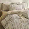 Nuevo Producto Otoño/Invierno 2026: Juego Ecológico de Cuatro Piezas de Algodón Cepillado, Juego de Tres Piezas Estilo Sábana para Cama de 1.2m, Manning